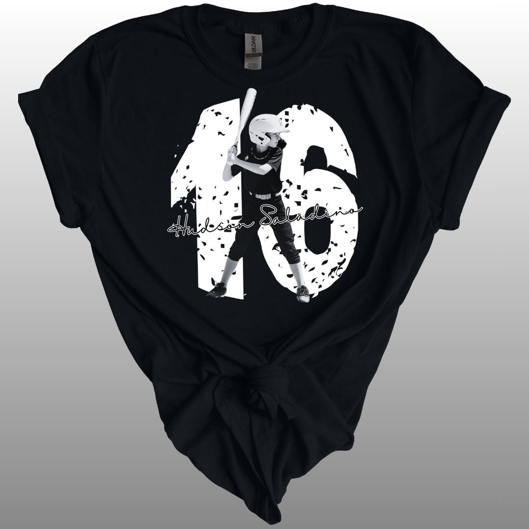 *CUSTOM* B&W Fan Tee