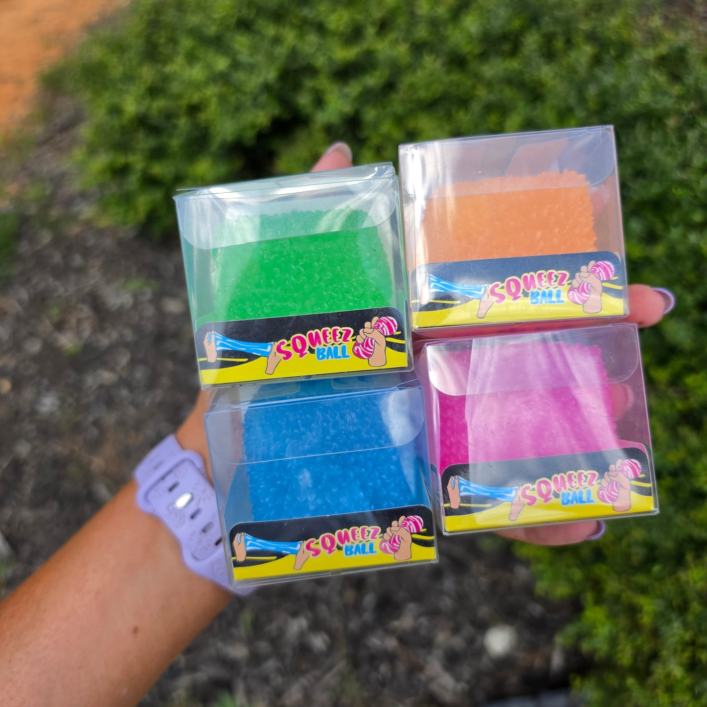 Textured Squishy Cube
