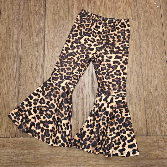 Leopard Bell Bottoms