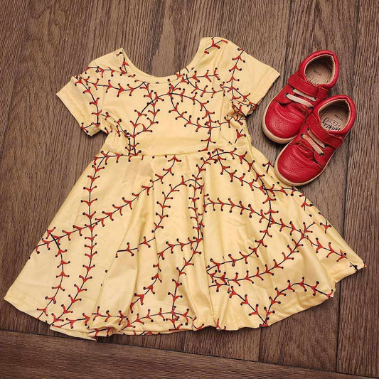 Softball Flutter Dress