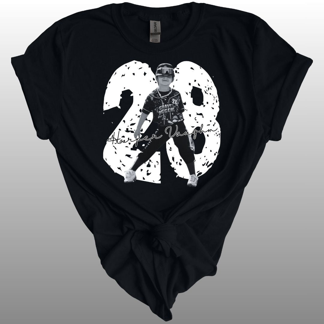 *CUSTOM* B&W Fan Tee