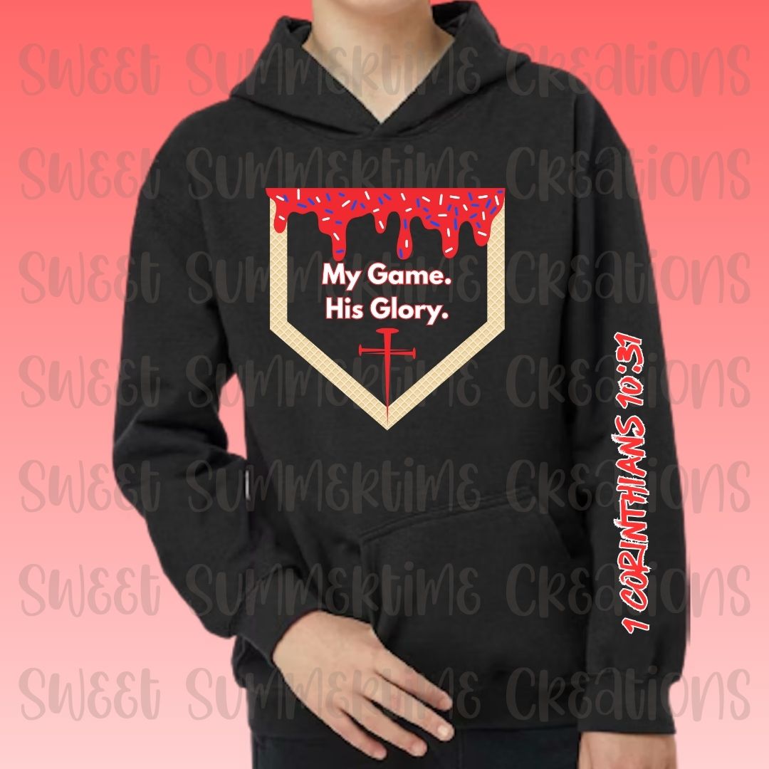 My Game. His Glory. HOODIE