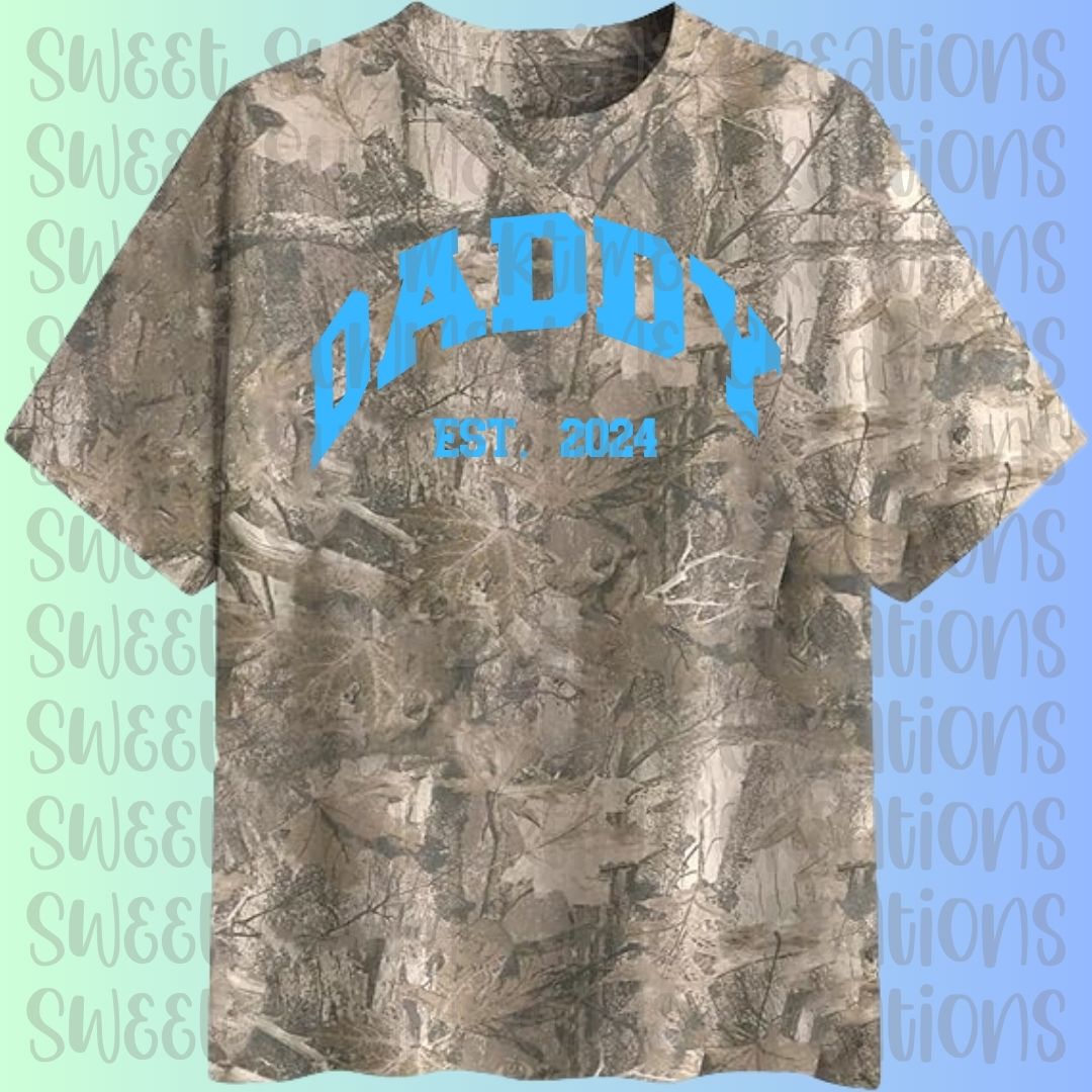 *LIMITED* Camo with Name + Established Year