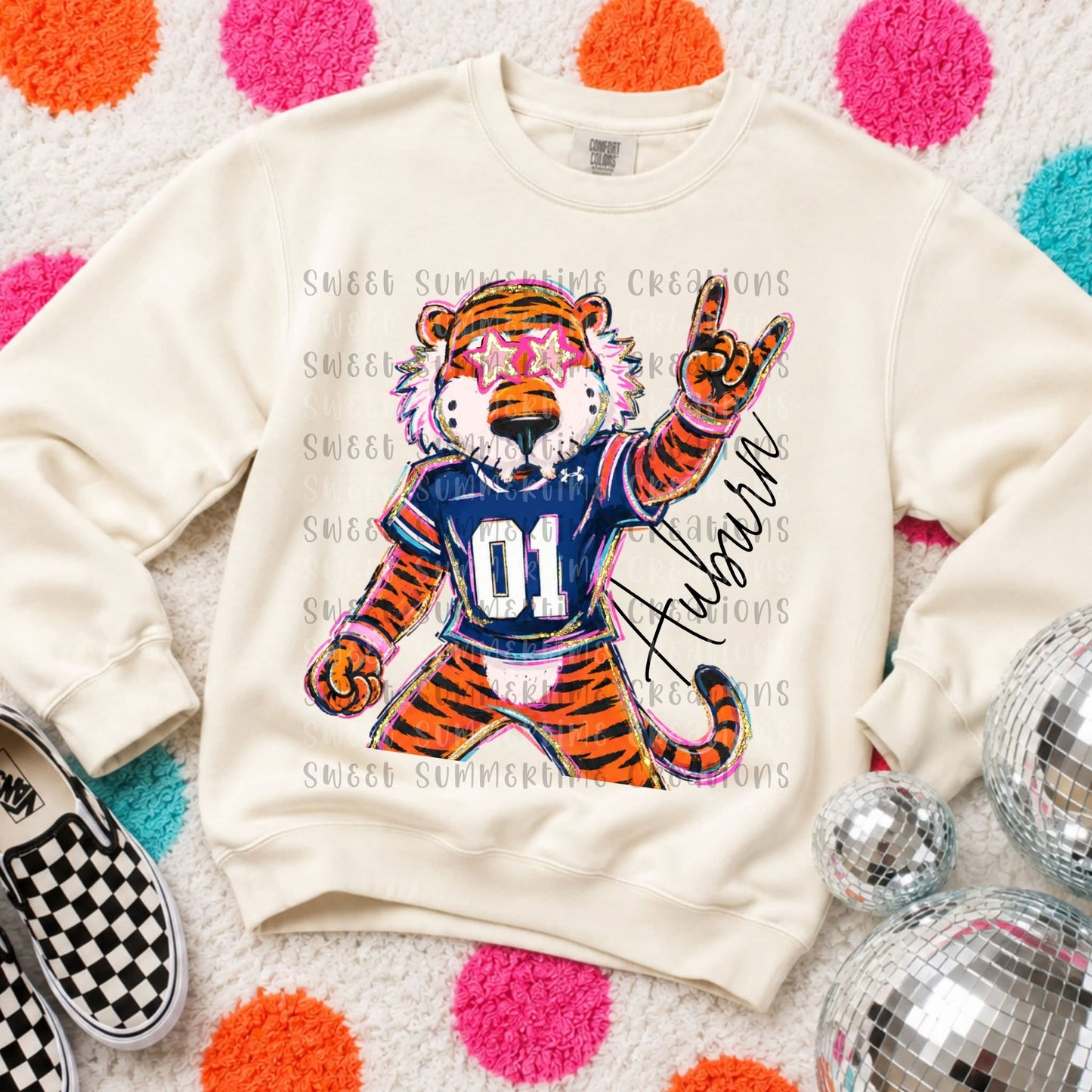 Game Day Auburn Mascot