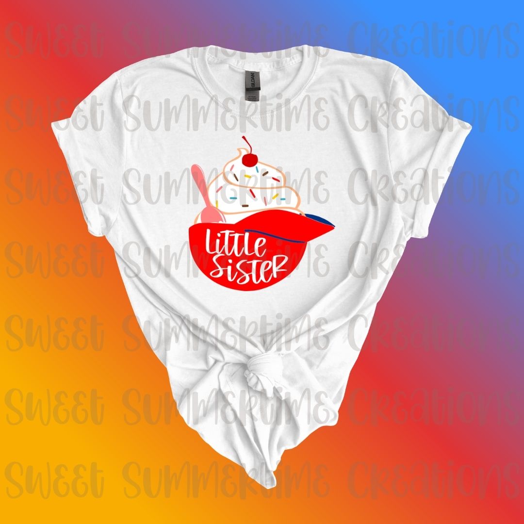 Little Sister Ice Cream Helmet