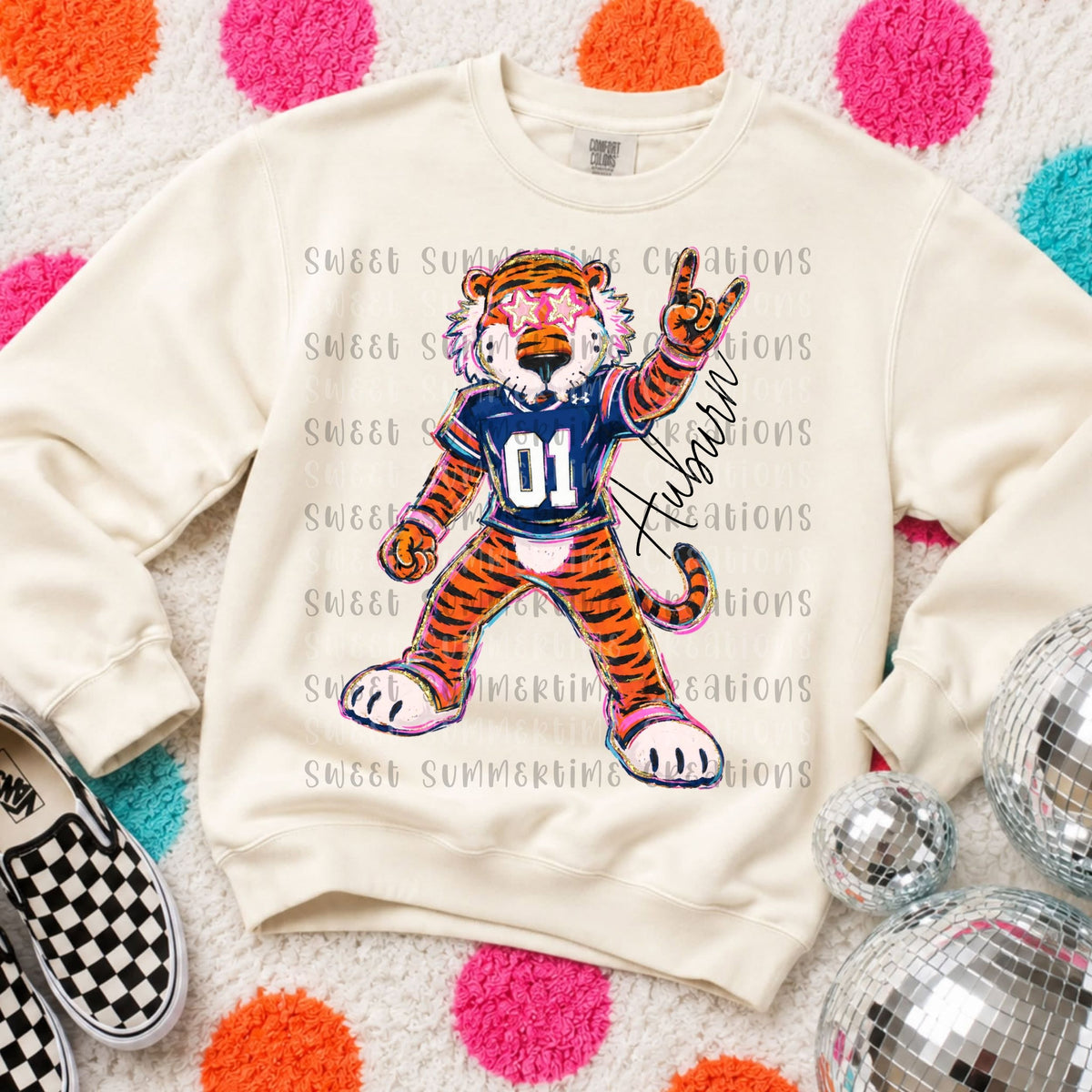 Game Day Auburn Mascot