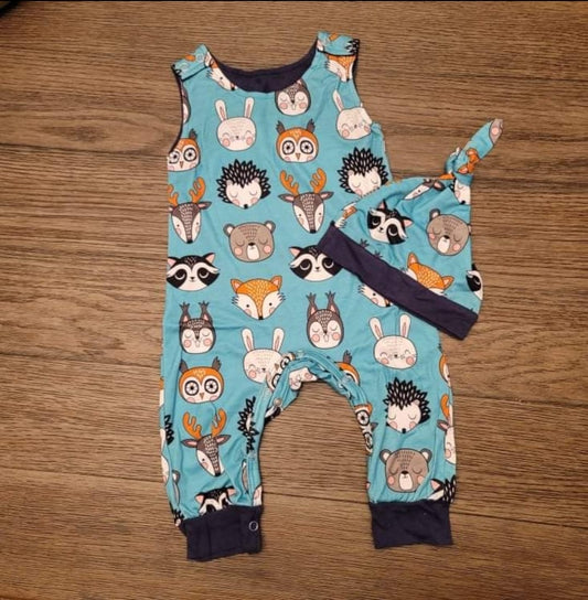 Animal Romper Set