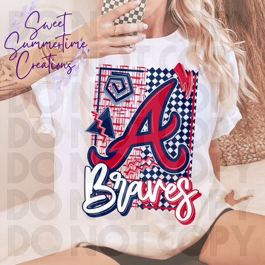Retro Braves Tee