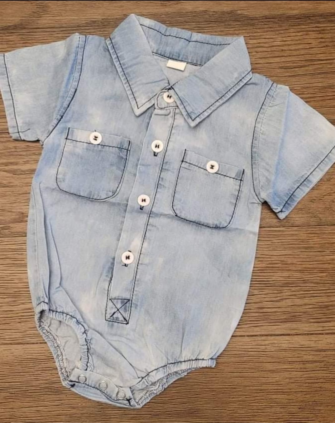 Denim Wash Onesie