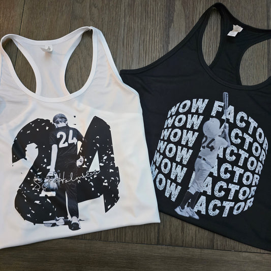 *CUSTOM* B&W Fan Tank Top