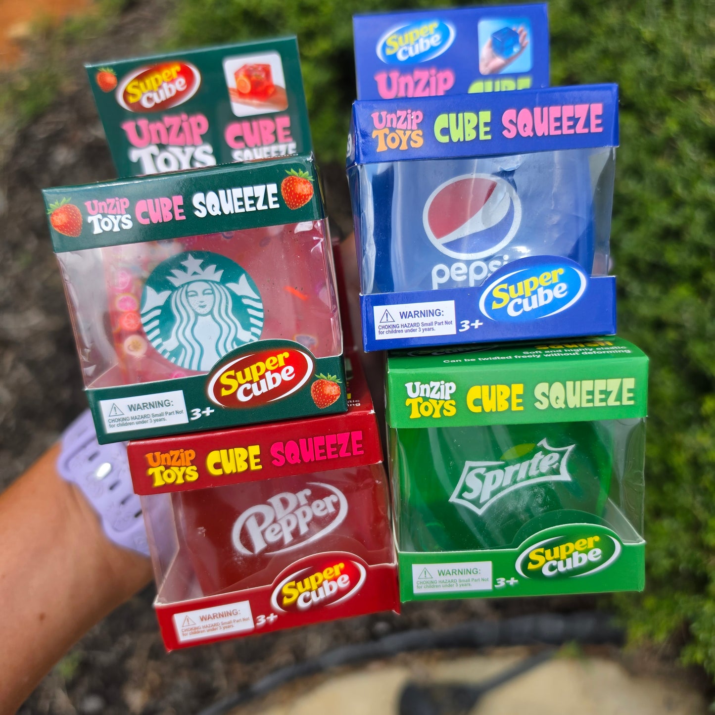 Soda Squishy Cube