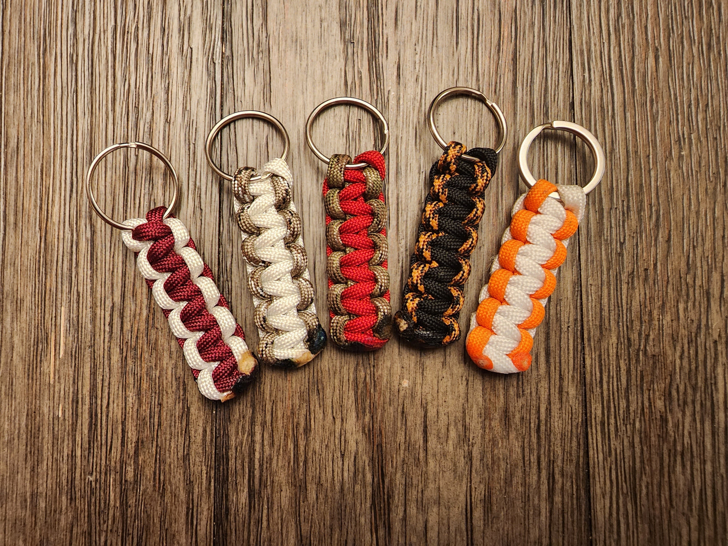 Short Double Color Zipper Pulls