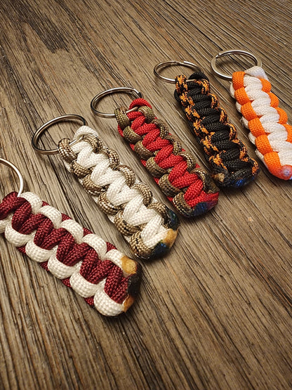 Short Double Color Zipper Pulls