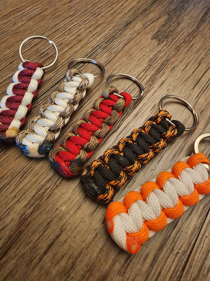 Short Double Color Zipper Pulls