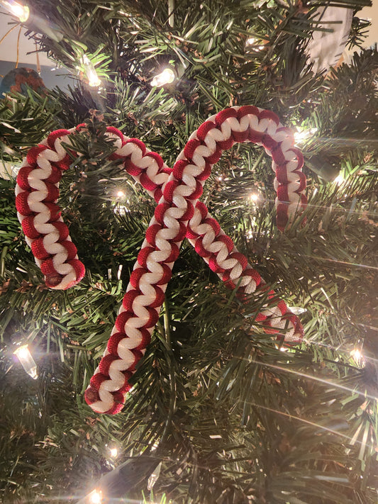 Paracord Candy Canes