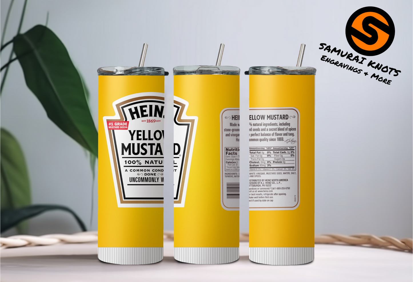 Heinz Yellow Mustard Tumbler