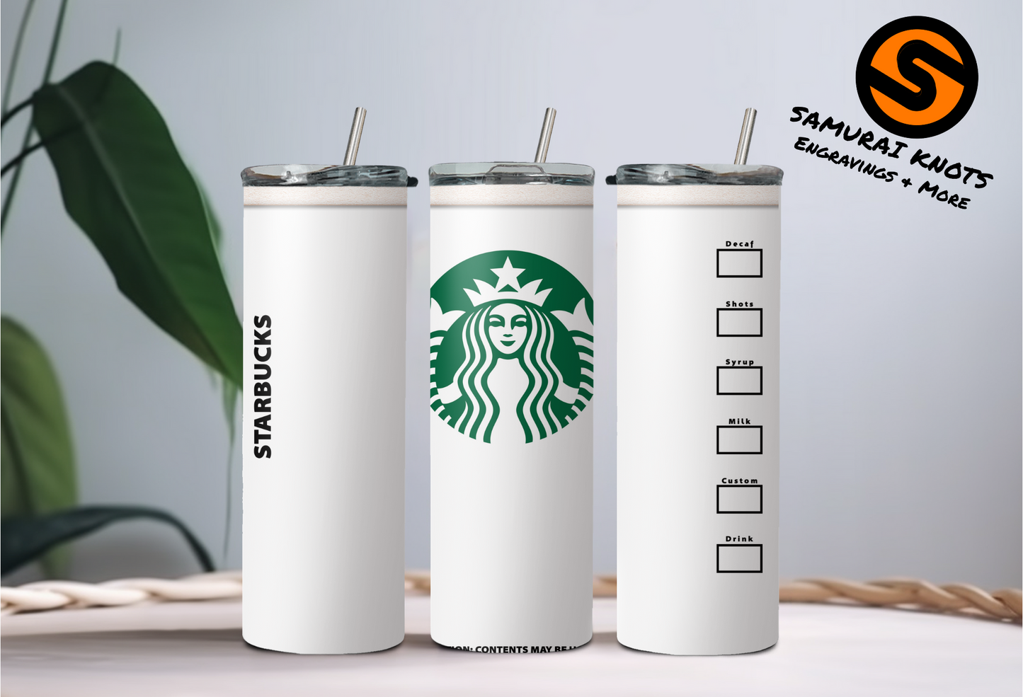 Coffee without Sleeve Tumbler