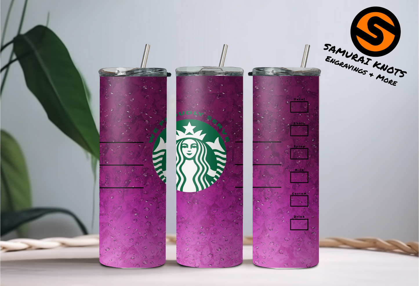 Colored Coffee Tumbler